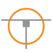 Graphic icon of a dipole antenna